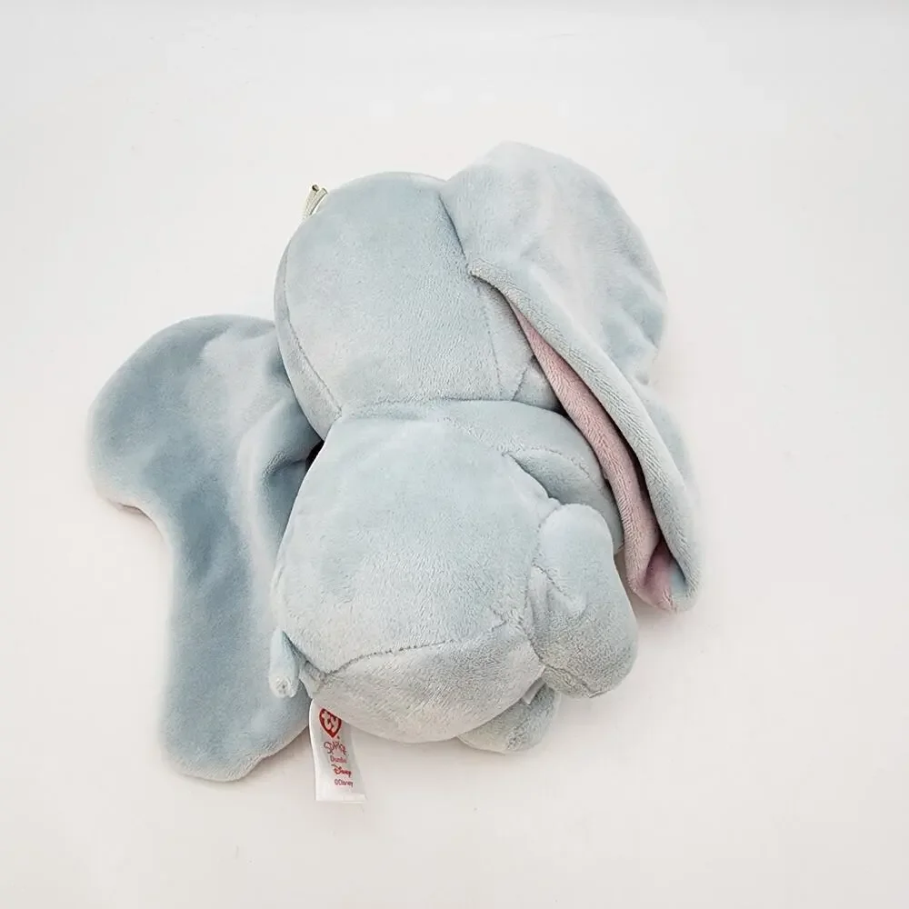 Ty Sparkle Disney Baby Dumbo Plush Stuffed Animal Lovey 7